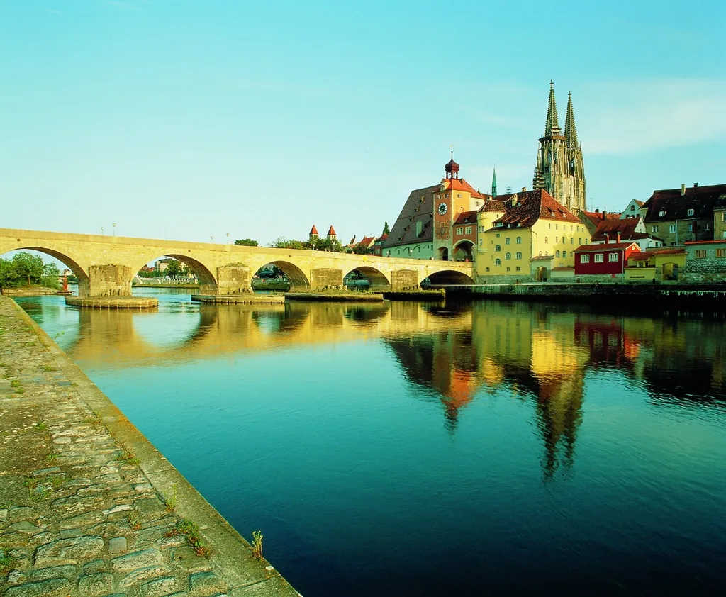 Old Town of Regensburg with Stadtamhof