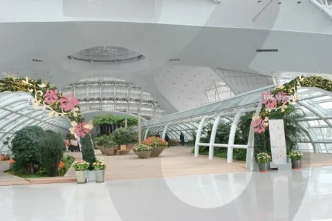 external view of the incheon airport