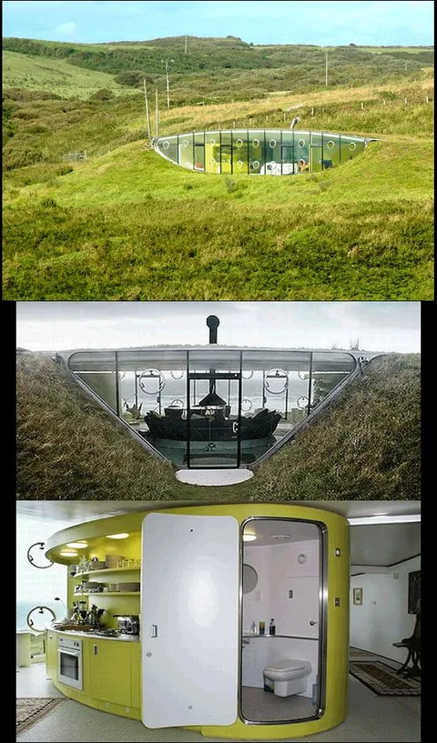Underground cave house