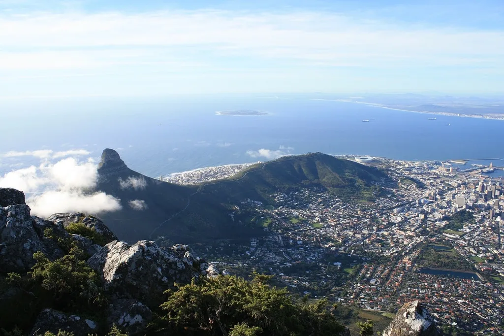 Cape Town aerial view