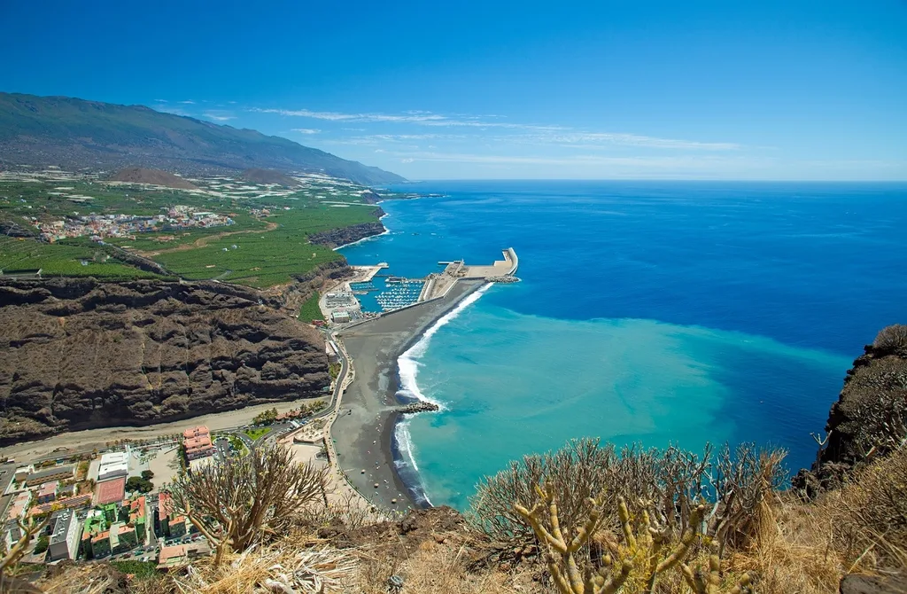 Canary Islands aerial view