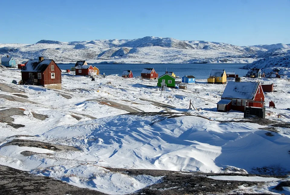 Houses on Greenland