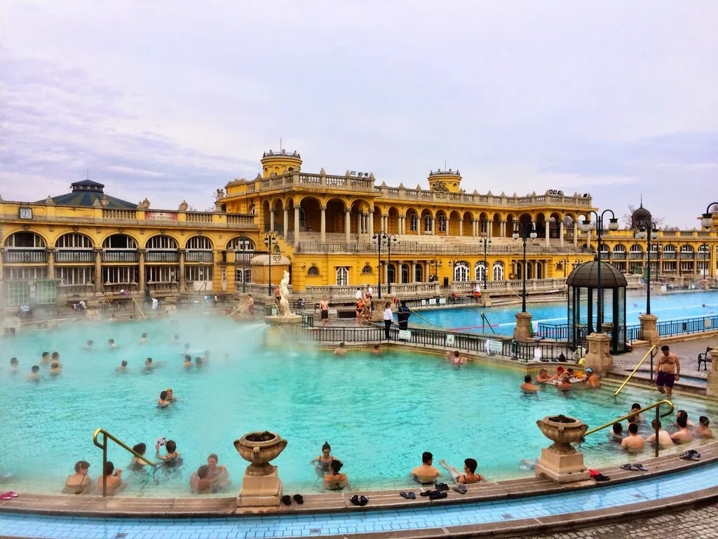 Szechenyi Thermal Spa Baths in Budapest