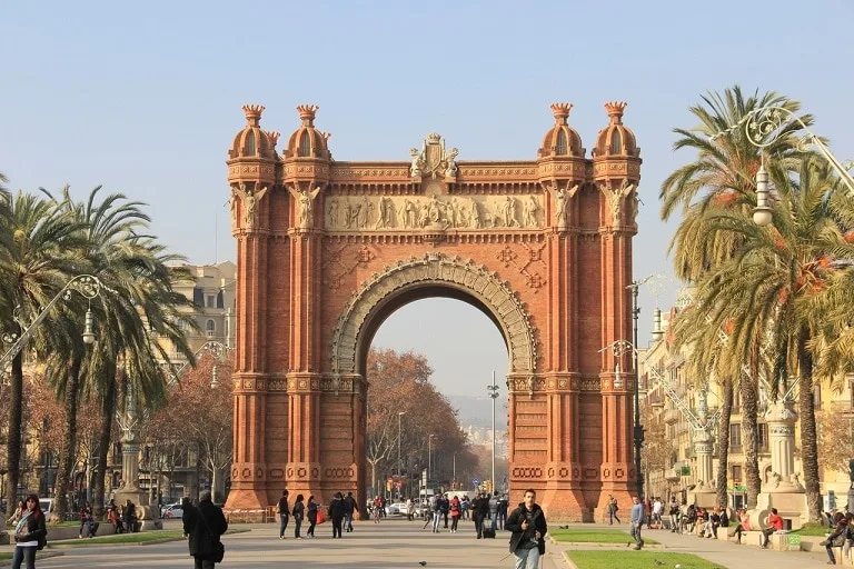 Winter in Barcelona is mild and pleasant