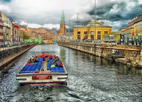 A cloudy day in Copenhagen
