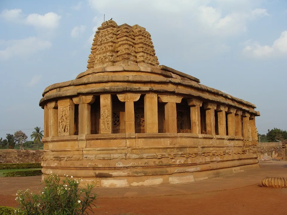 Durga Temple Complex in Aihole, Karnataka