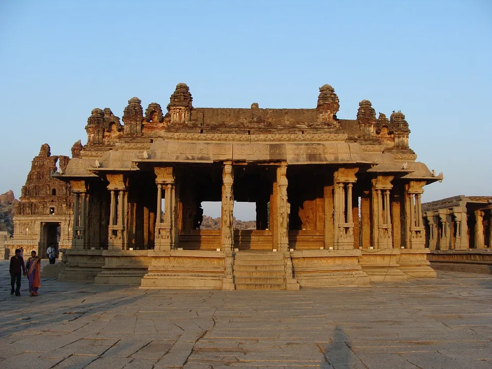 One of the Monuments at Hampi, Karnataka