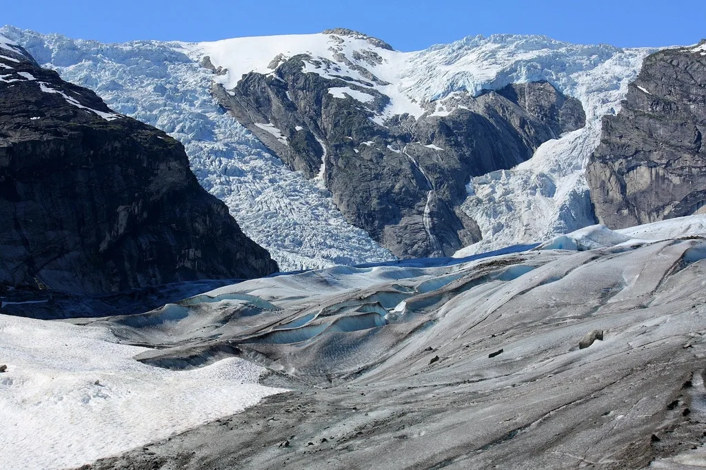 A View of Jostedalsbreen, Jostedal Glacier
