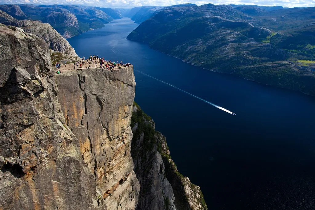 View of Preikestolen, Pulpit Rock