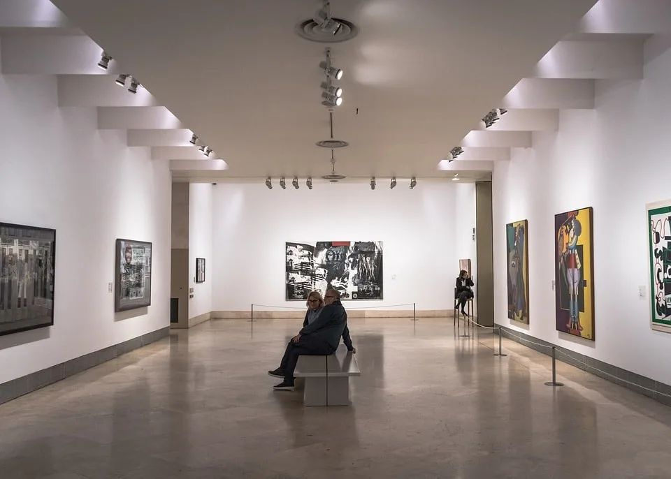 Thyssen Museum Interior in Madrid