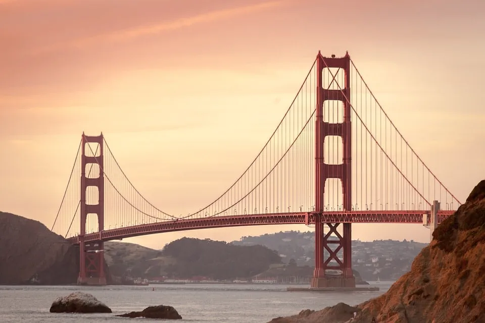 Golden Gate Bridge in San Francisko, USA