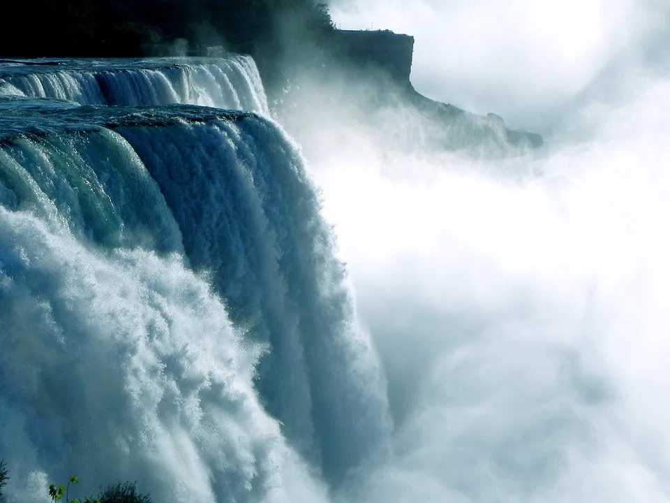 Niagara Falls and Cascading Waters