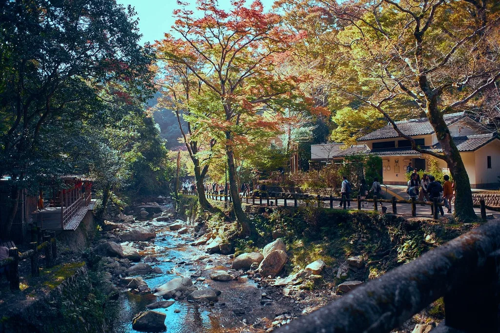 Minoo Park in autumn
