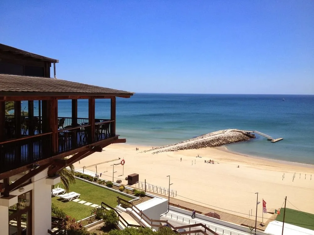 Beach access from Hotel do Mar in Sesimbra