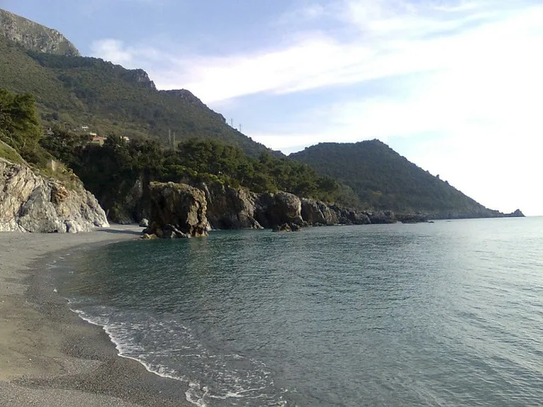 Maratea Beach in Basilicata, Italy