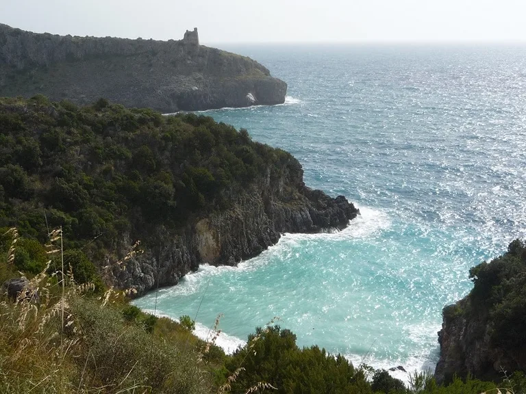 Cilento Beach in Campania, Italy