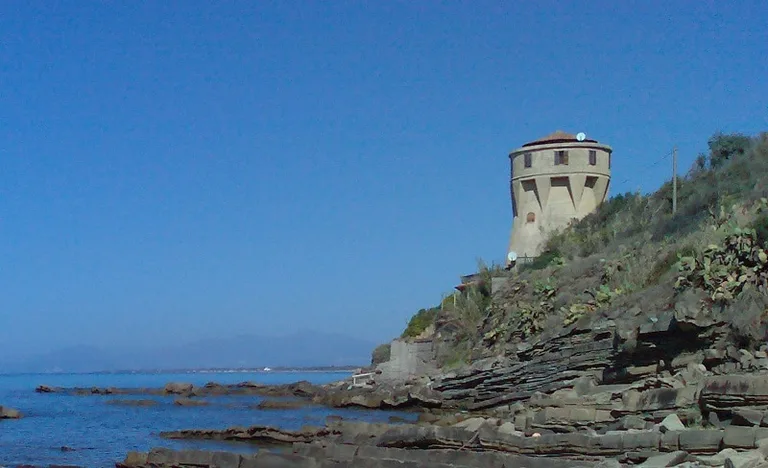 Agropoli Beach in Campania, Italy
