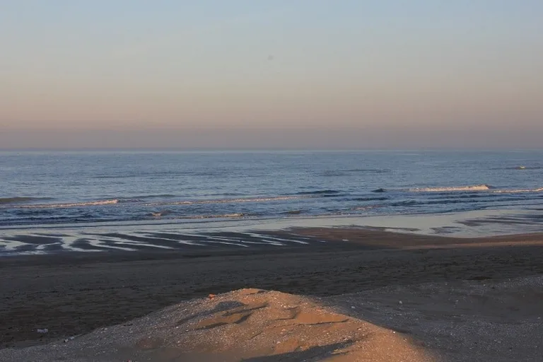 Riccione Beach in Emilia-Romagna, Italy