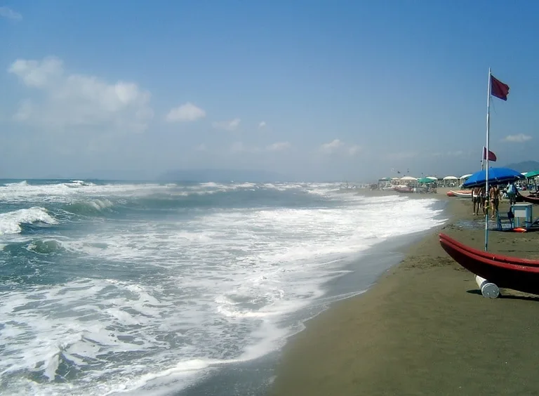 Forte Dei Marmi Beach in Italy