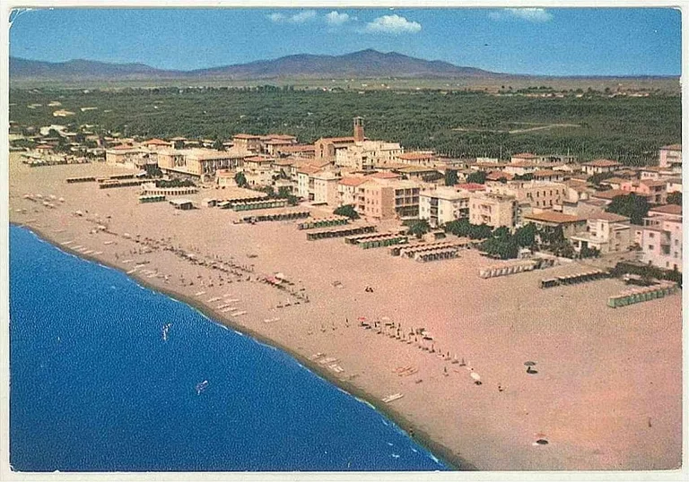Marina di Grosseto Beach in Italy