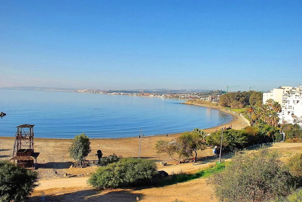 Playa del Cristo in Andalusia