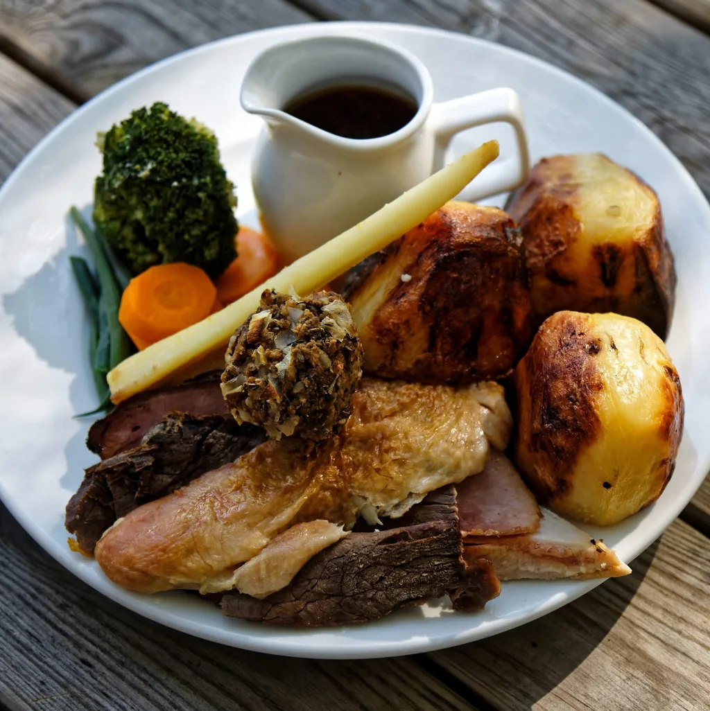 Sunday Roast with Black Tea