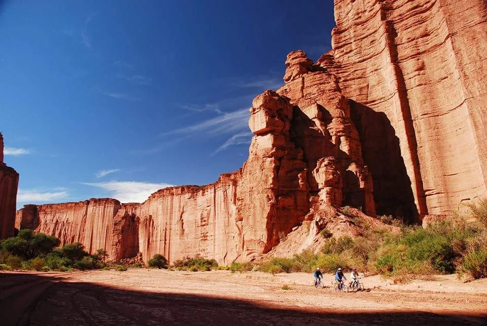 Strange geological formations and traces of fossils in La Rioja Province