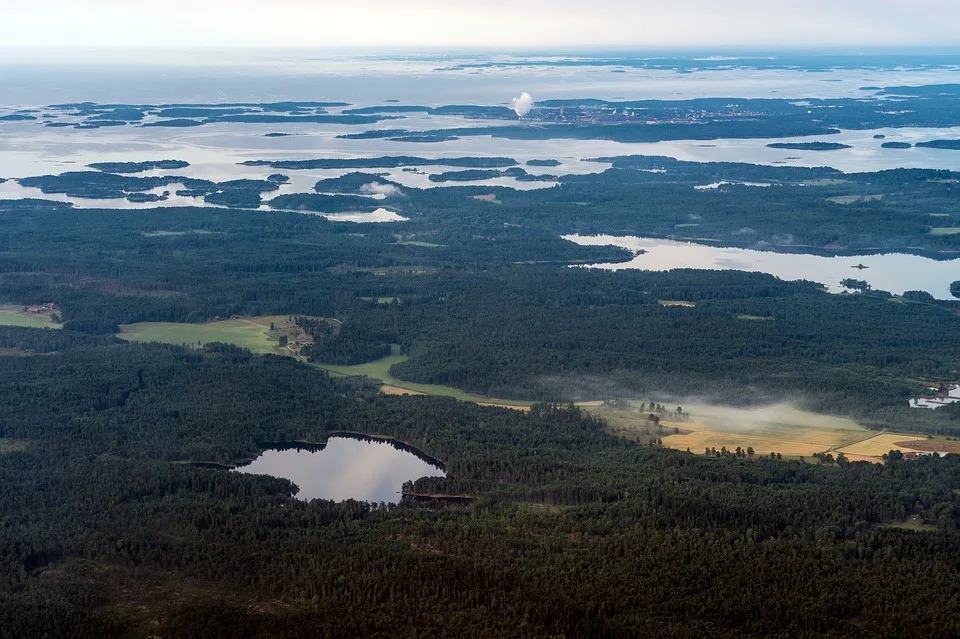 The islands in Swedish archipelagos