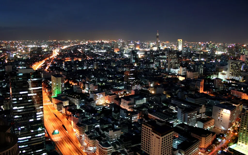 City of Bangkok at Night