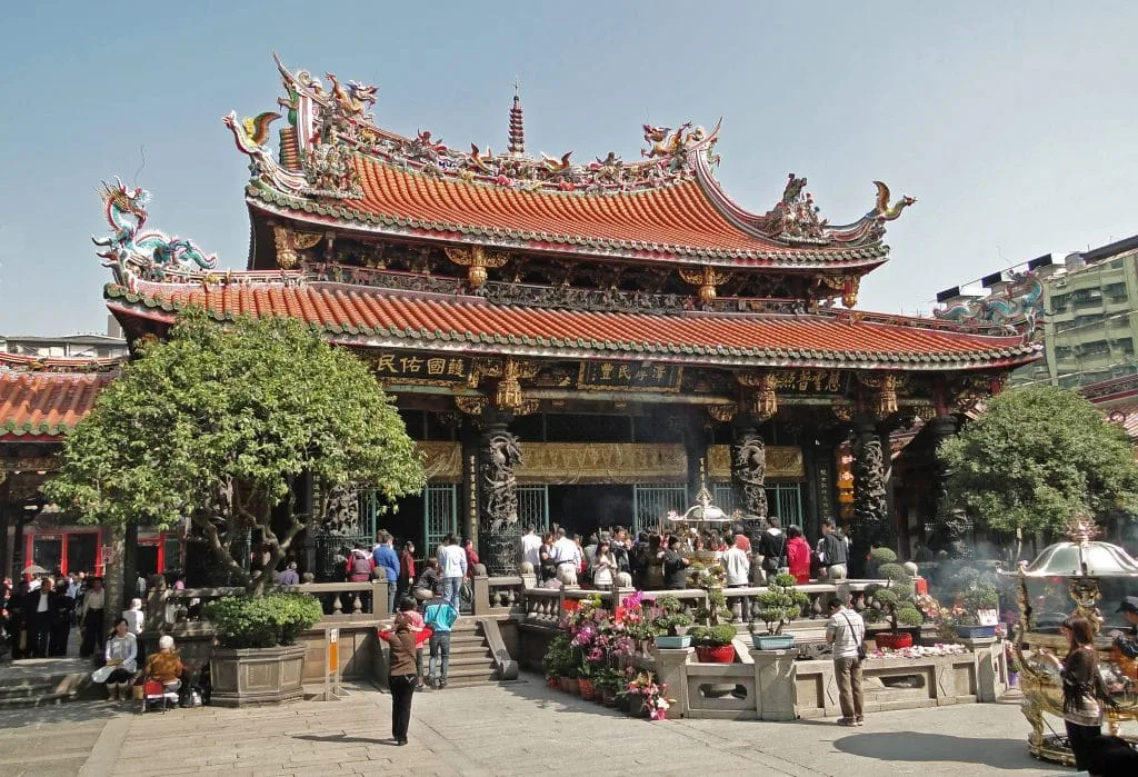Longshan Temple in Taiwan