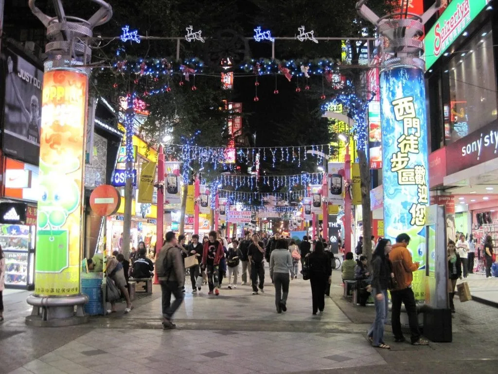 Night market in Taipei