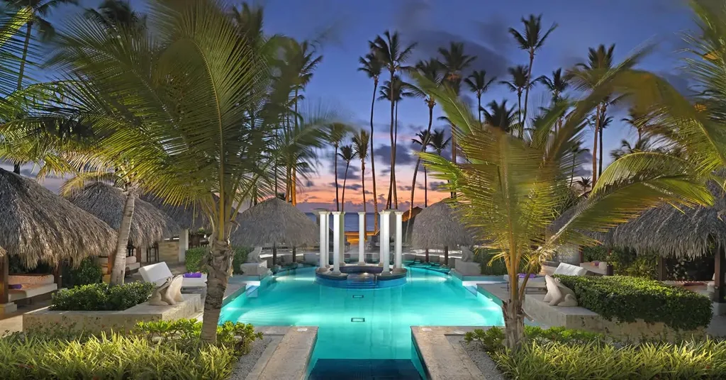 Gorgeous pool at Paradisus Palma Real Resort