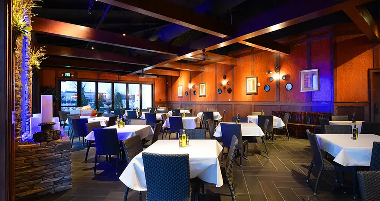 A large and elegant dining area at Connors, Huntsville