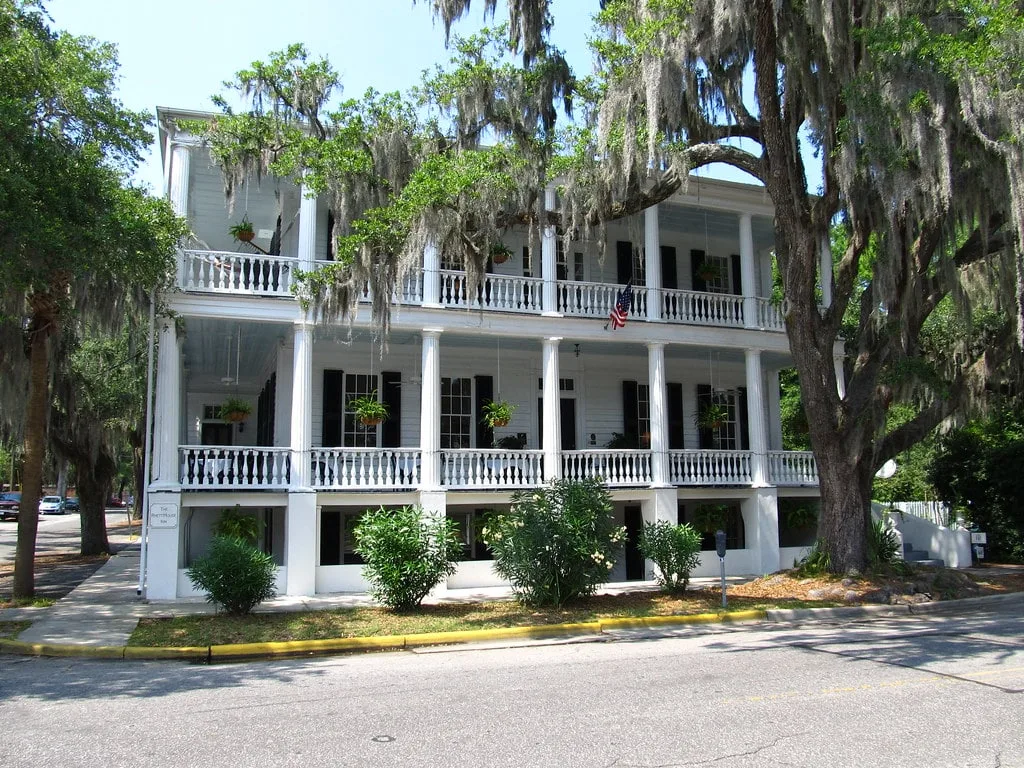 Antebellum Mansion in Beaufort Historic District