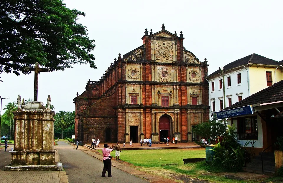 Basilica of Bom Jesus in Goa, India