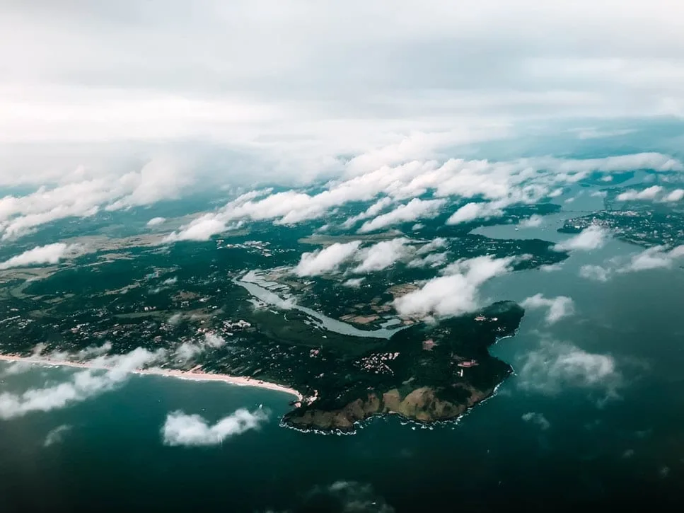 Goa Region as seen from Above
