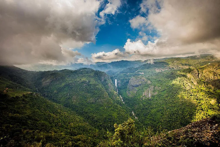 Catherine Falls in the Nilgiri Hills near Ooty