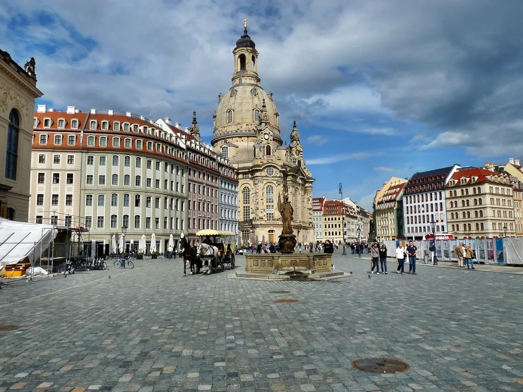 Neuemarkt Square in Dresden