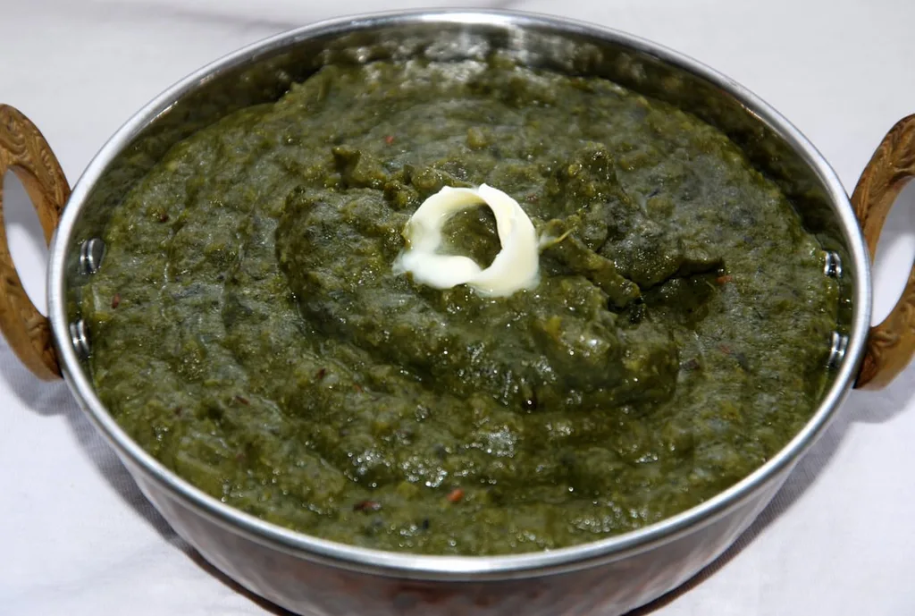 Indian meal: Sarso da Saag