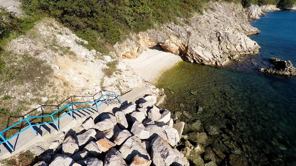 An Old Rocky Section of the Lucice Beach
