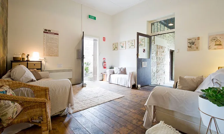 Family room in Mount Gambier jail hotel