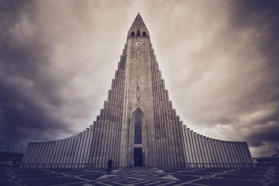 A Church of Hallgrimur in Reykjavik
