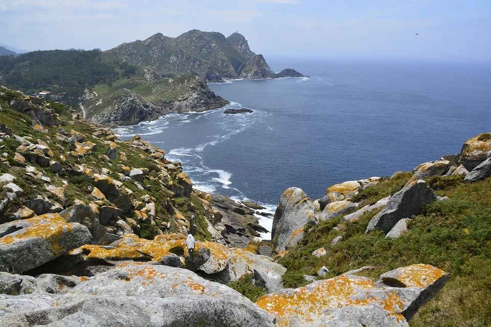 Secluded Rocky Beach in Galicia