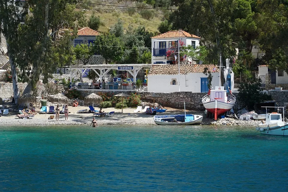 Clear Water at Quiet Hydra Island