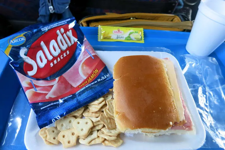 Biscuits and sandwich