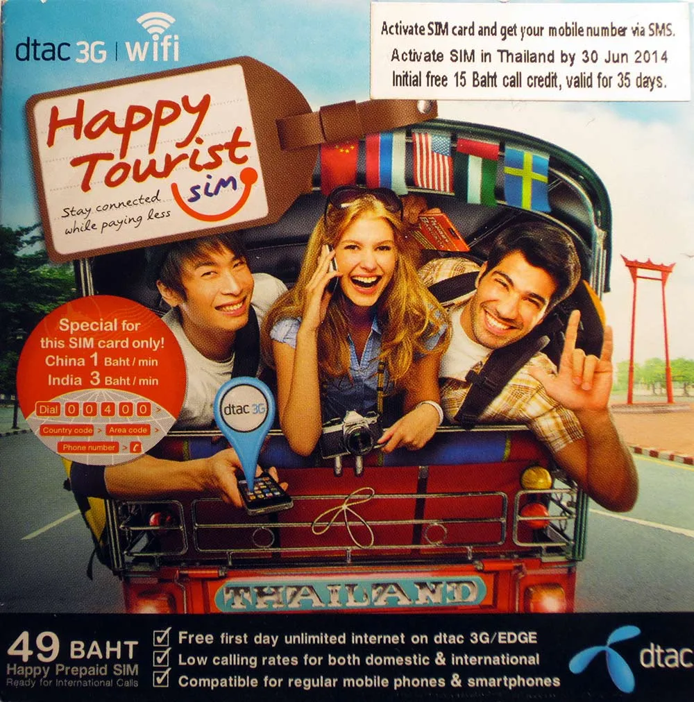 Dtac Happy Tourist