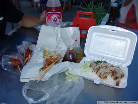 Plastic Bags and Styrofoam are the norm for any outing.