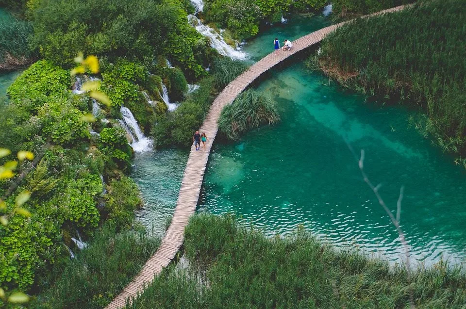 Peaceful nature of Plitvice Nature Reserve