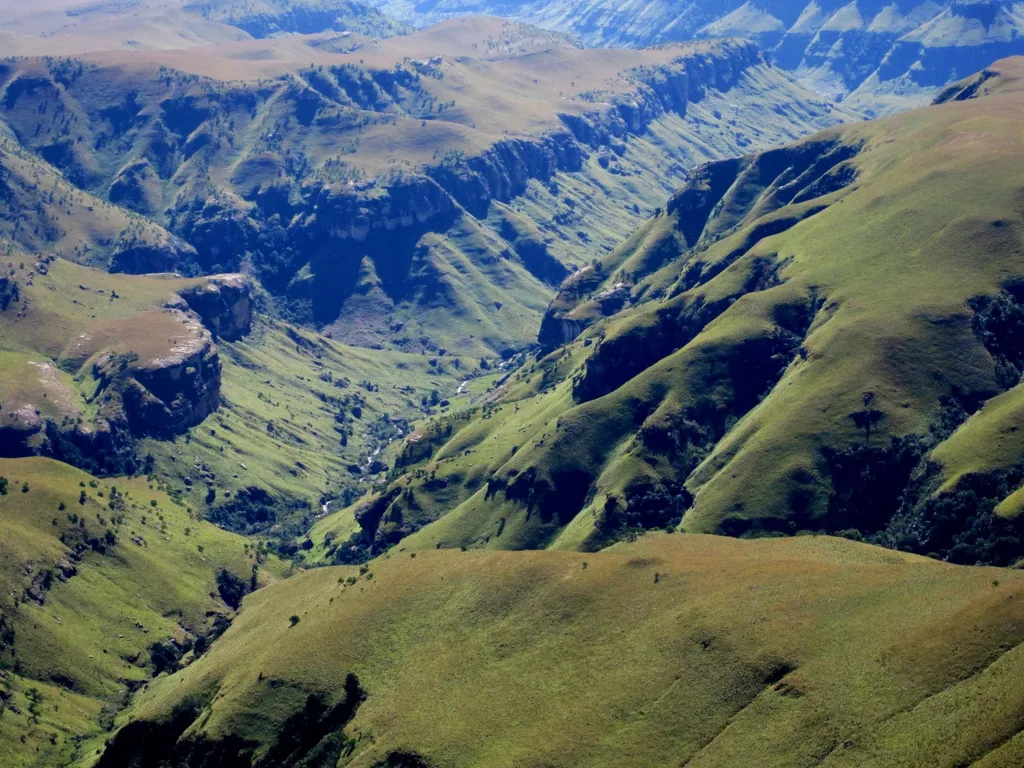 Drakensberg mountain in Lesotho
