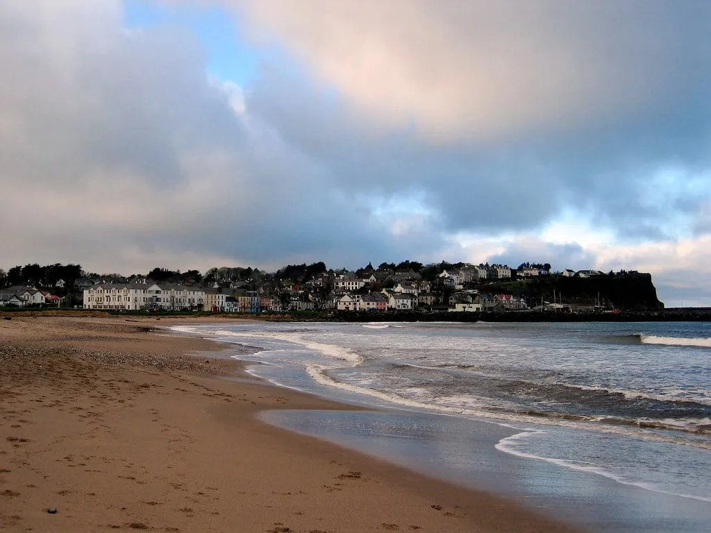 Ballycastle Strand beach near Belfast